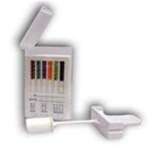 6-DRUG SALIVA TEST FOR MARIJUANA OPIATES COCAINE AMPHETAMINE METHAMPHETAMINE AND PCP - 1 K